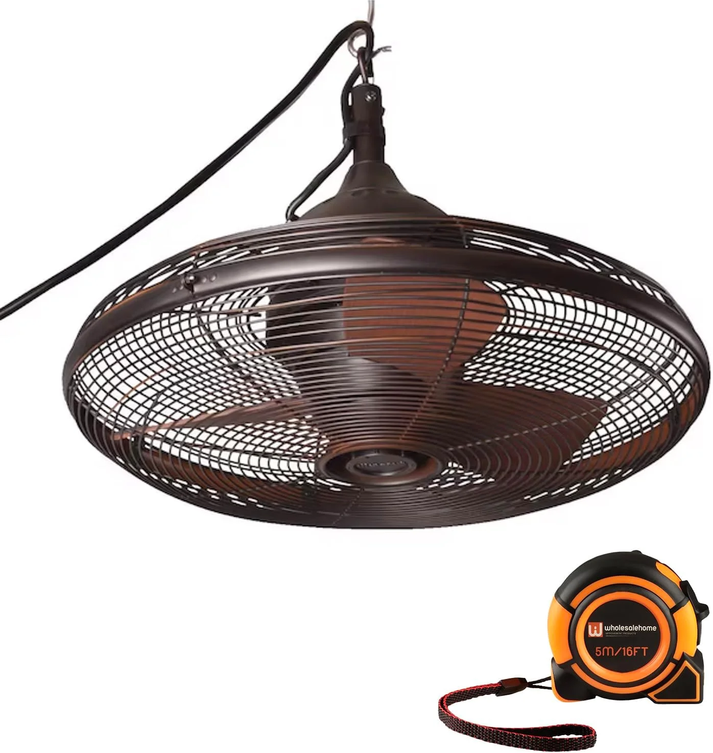 Harbor Breeze Valdosta 20-inch indoor/outdoor ceiling fan, oil-rubbed bronze