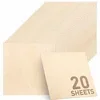 Baltic Birch Plywood sheets, pack of 20, 11.8 x 11.8 inch