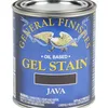 General Finishes Oil Base Gel Stain in Java, 1 pint can