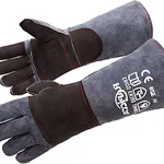 RAPICCA 932F fireproof leather gloves for fire pit and campfire use
