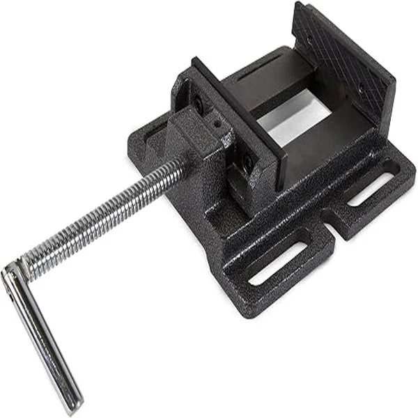 WEN DPA424 4-inch cast iron drill press vise with mounting slots