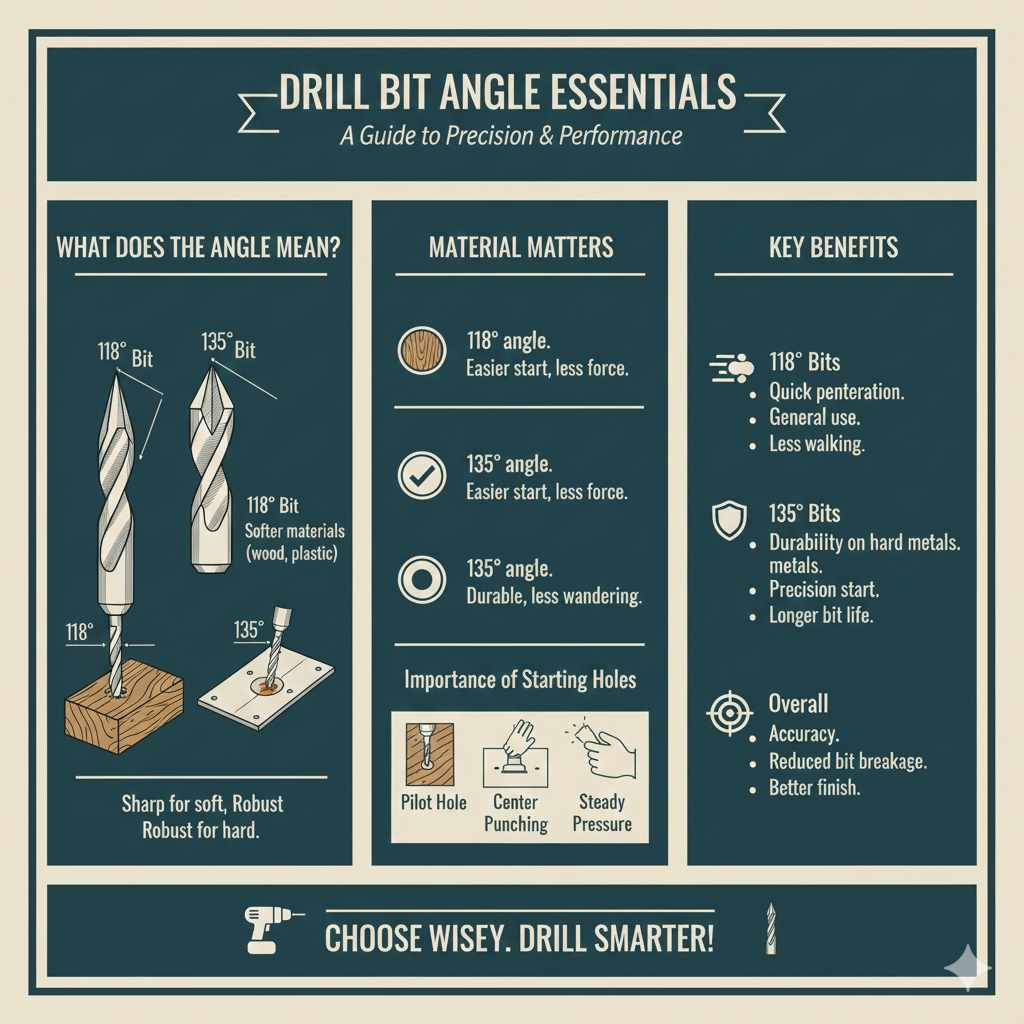 Drill Bit Angle Essentials