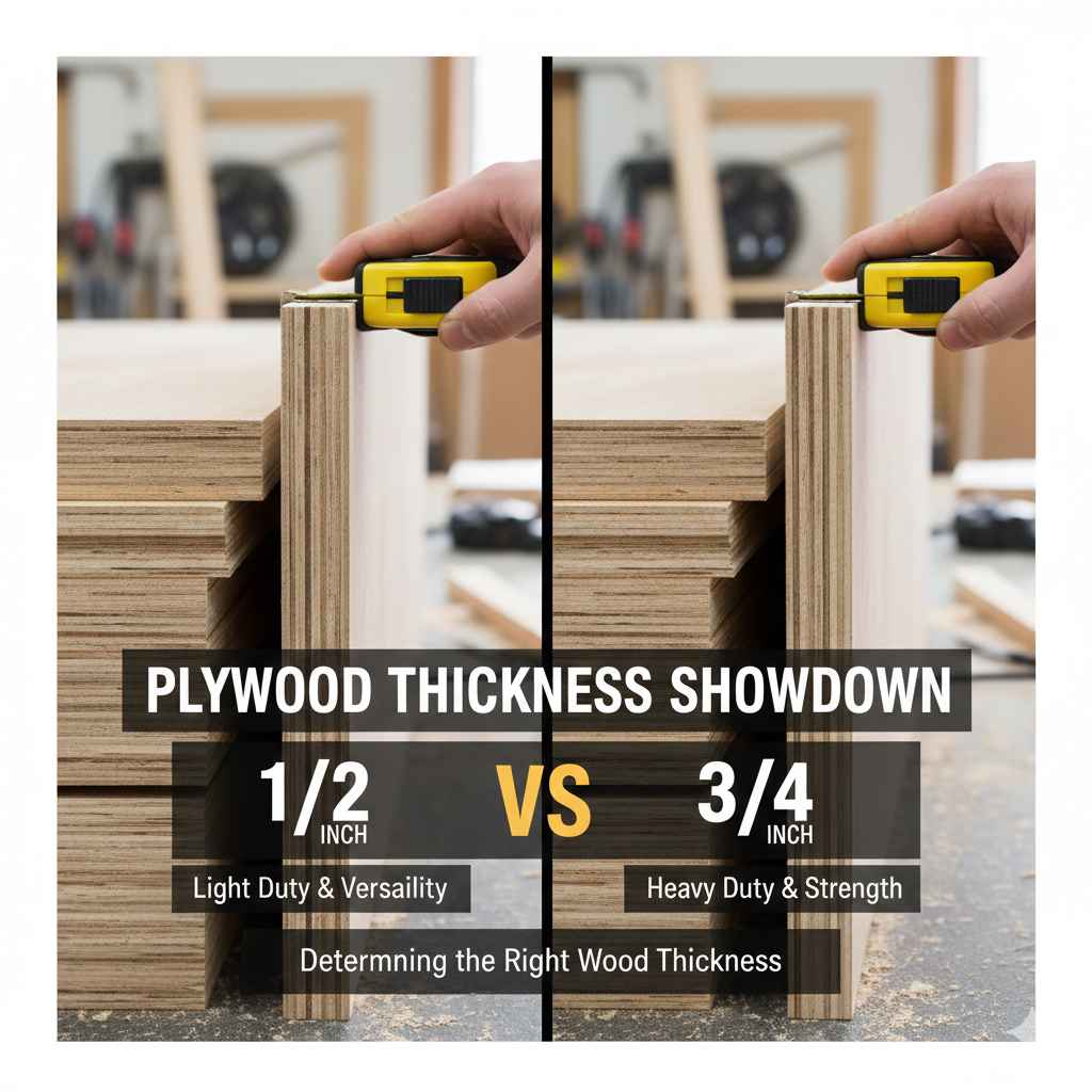 1/2 vs 3/4 Plywood