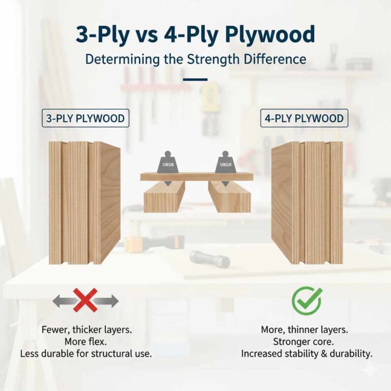 3 Ply vs 4 Ply Plywood
