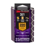 3M Pro Grade Precision 220 grit fine sanding sponge, 2-pack