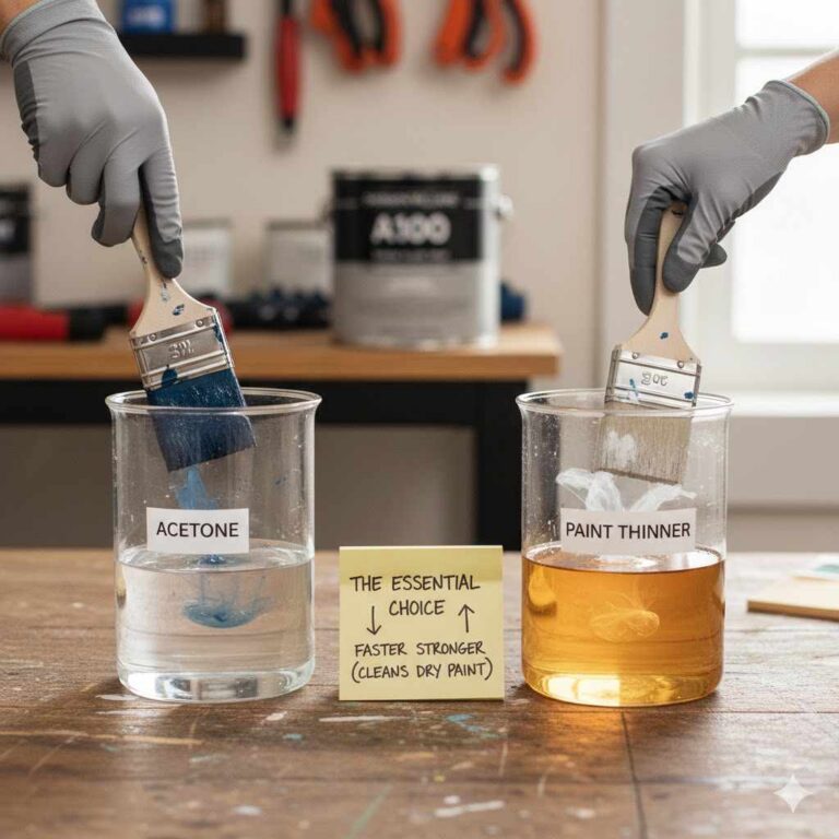 Acetone vs Paint Thinner