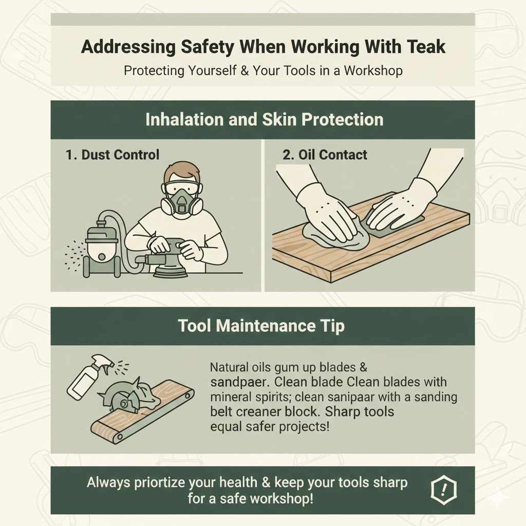 Addressing Safety When Working With Teak

