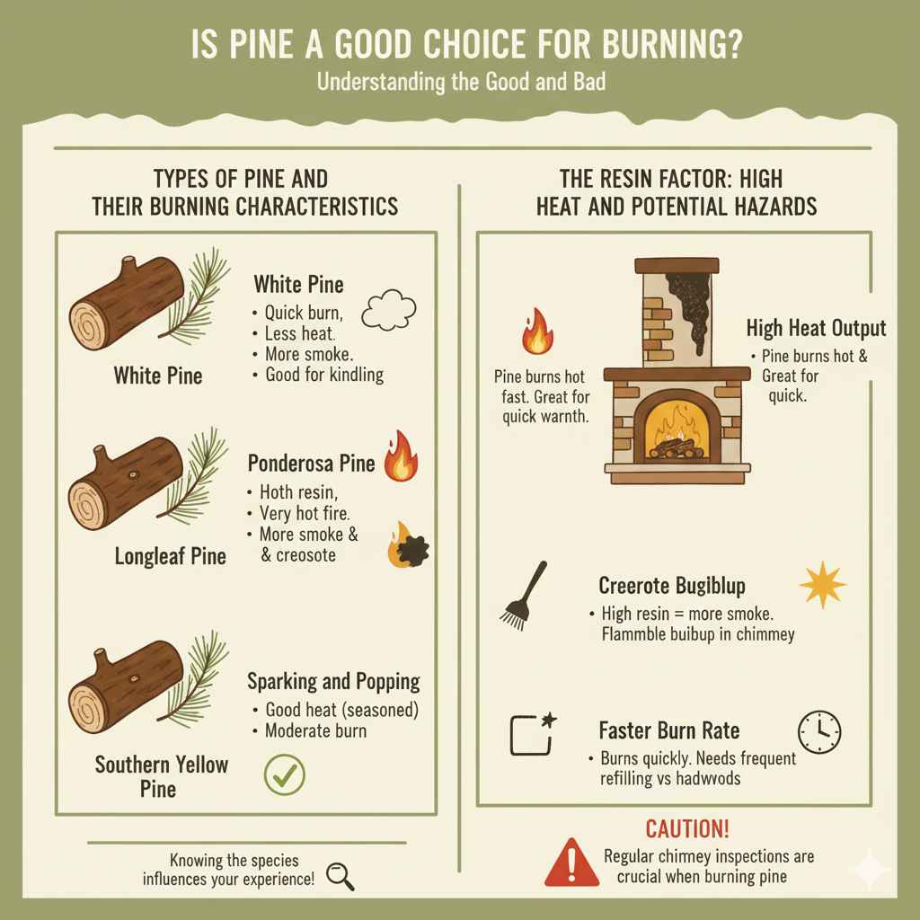 Is Pine a Good Choice for Burning
