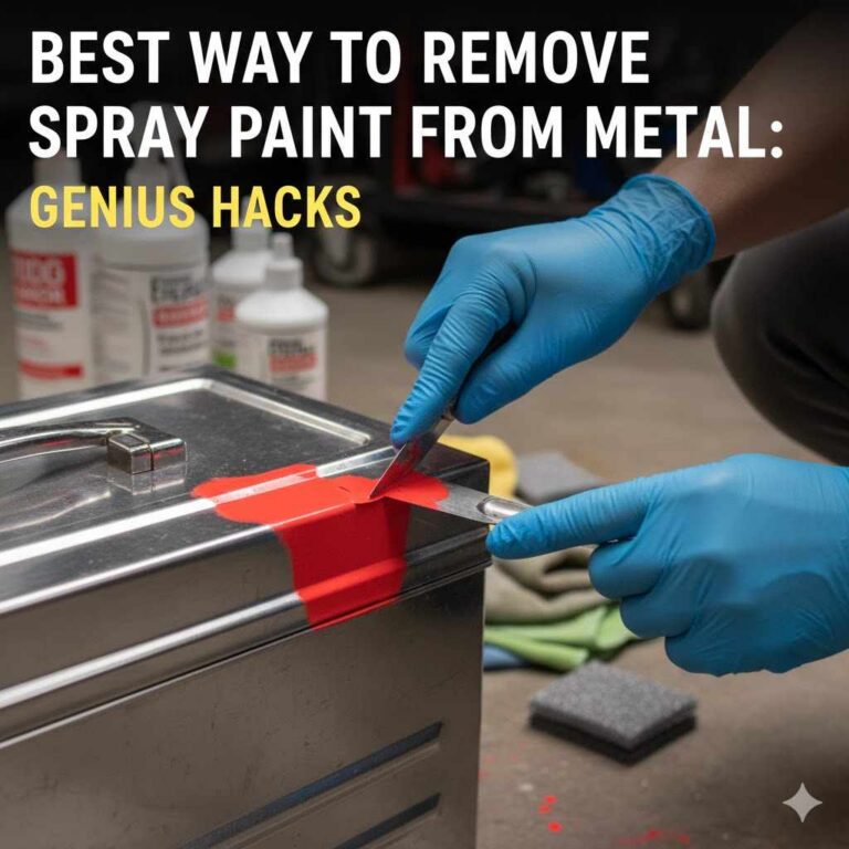 Best Way to Remove Spray Paint From Meta