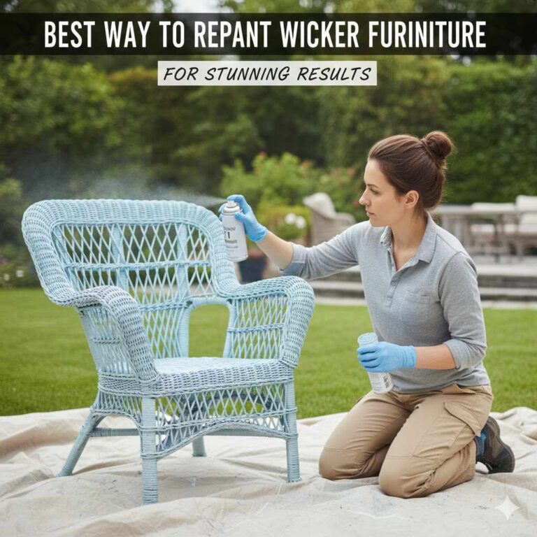 Best Way to Repaint Wicker Furniture for Stunning Results