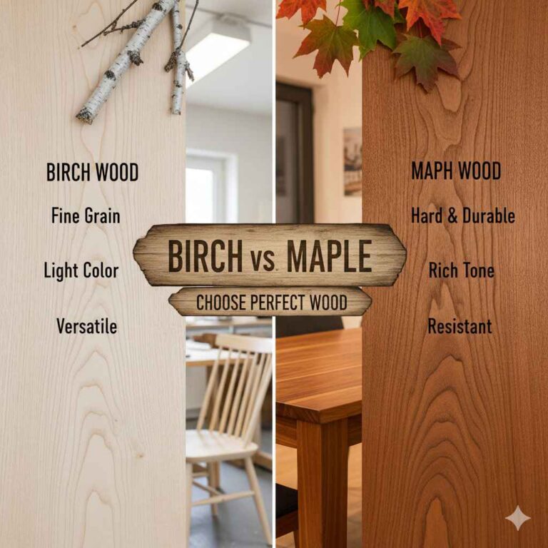 Birch Wood Vs Maple