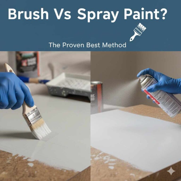 Brush Vs Spray Paint