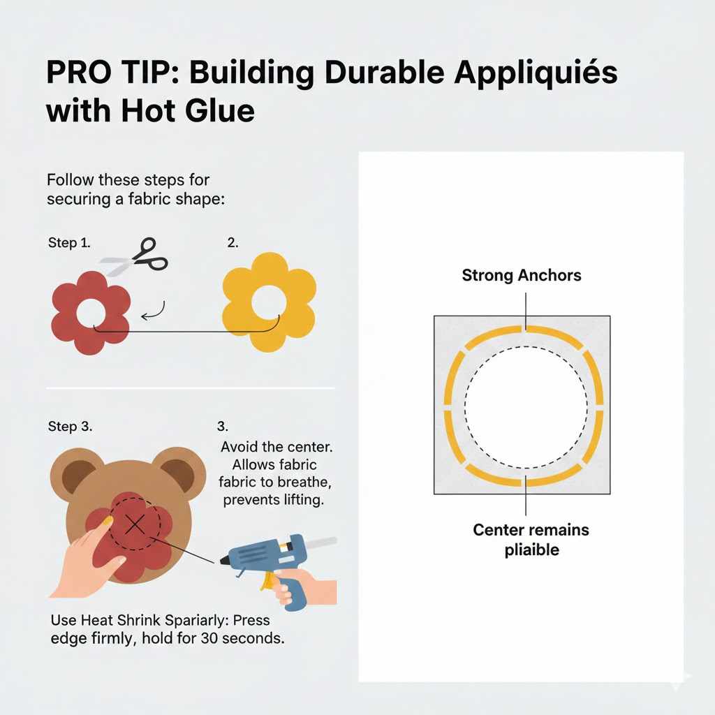Building Durable Appliqués with Hot Glue