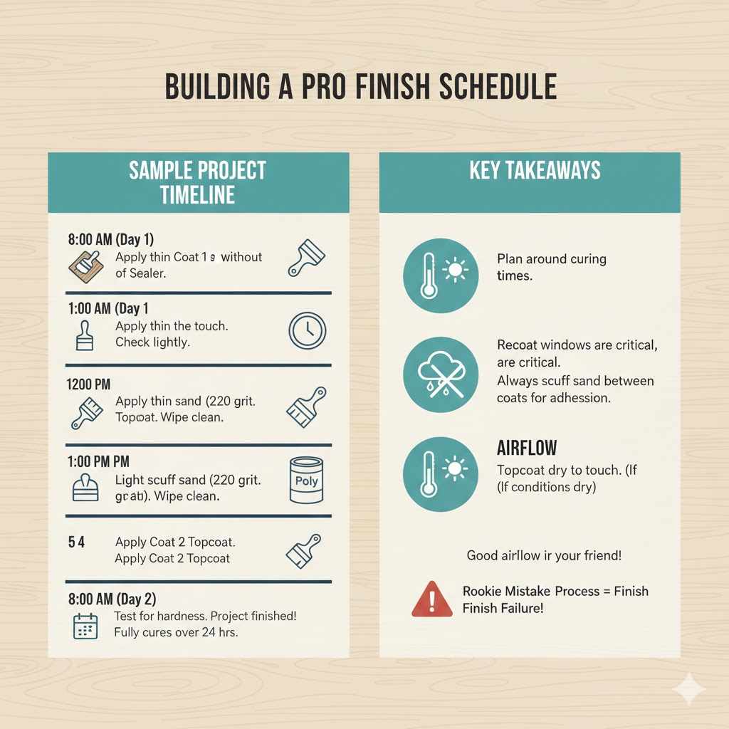 Building Your Finish Schedule Like a Pro