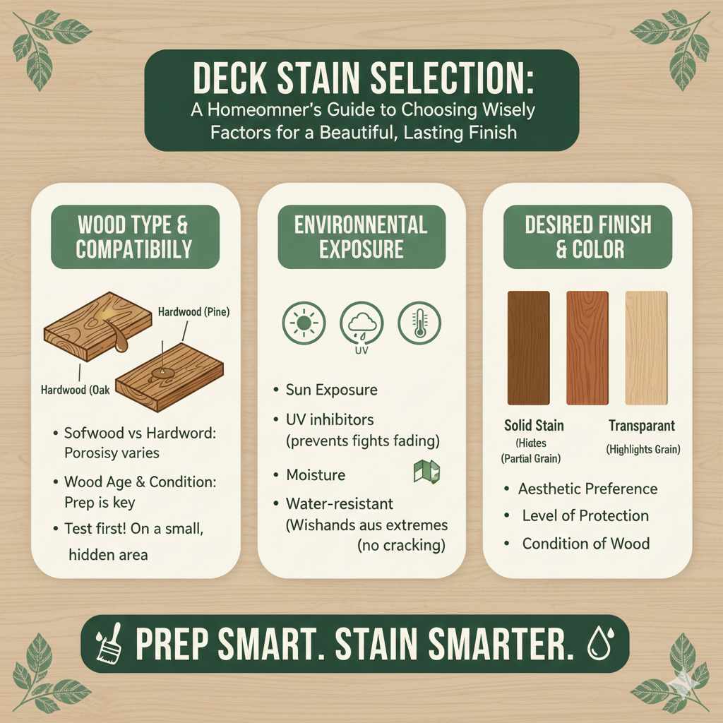 What to Consider When Choosing Deck Stain