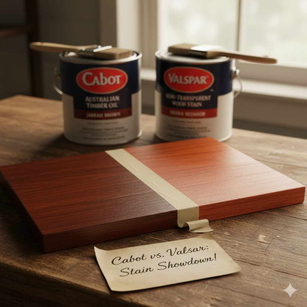 Cabot vs Valspar Stain