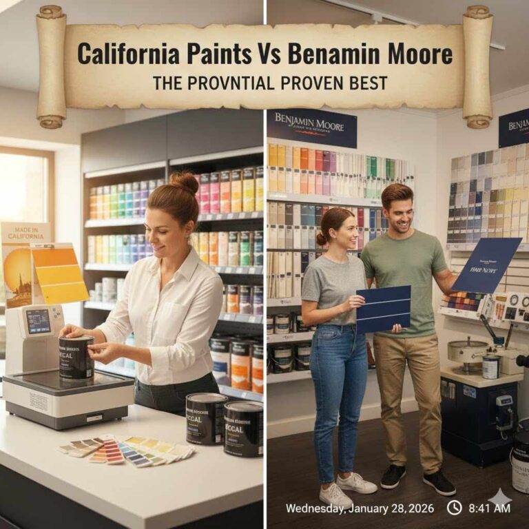 California Paints Vs Benjamin Moore
