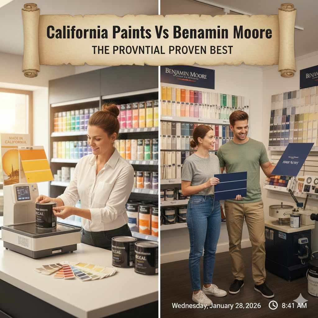 California Paints Vs Benjamin Moore