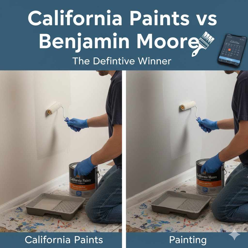 California Paints vs Benjamin Moore The Definitive Winner
