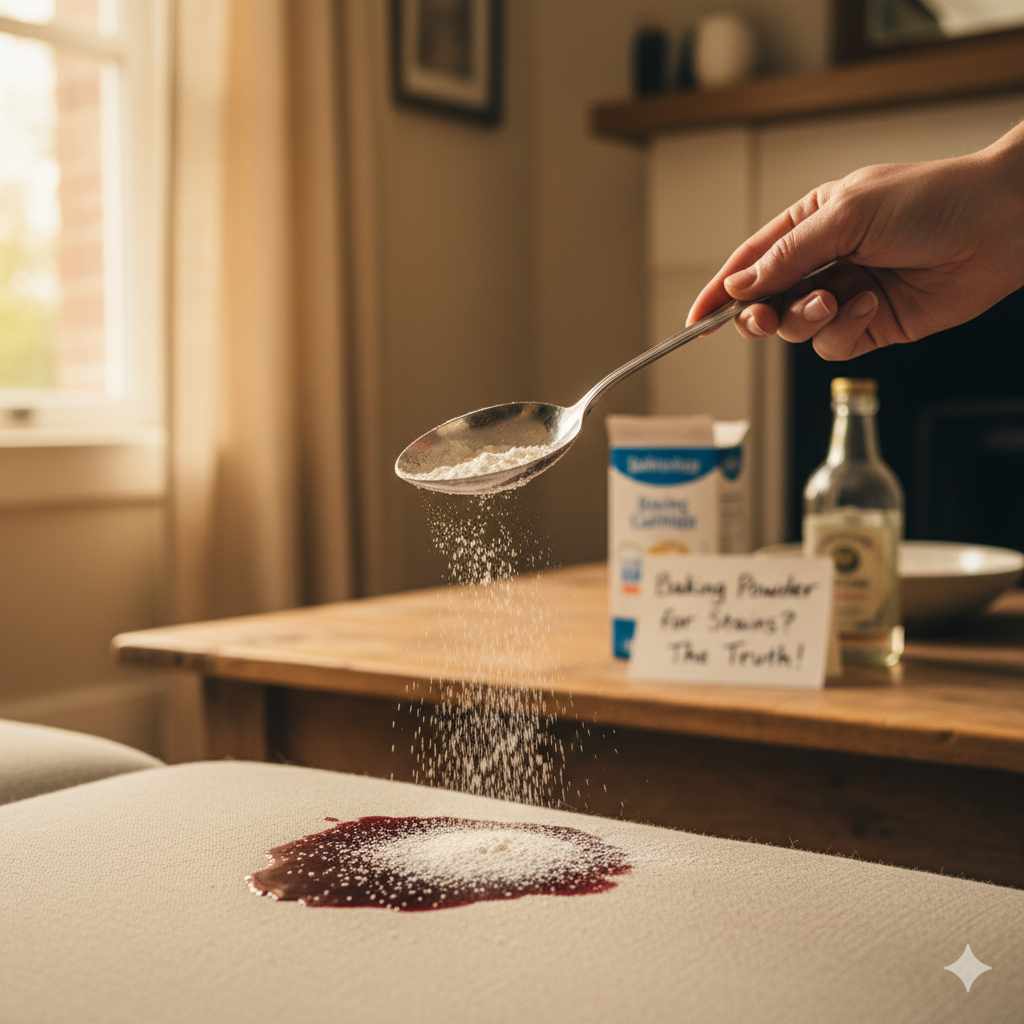 Can Baking Powder Really Get Rid of Stains