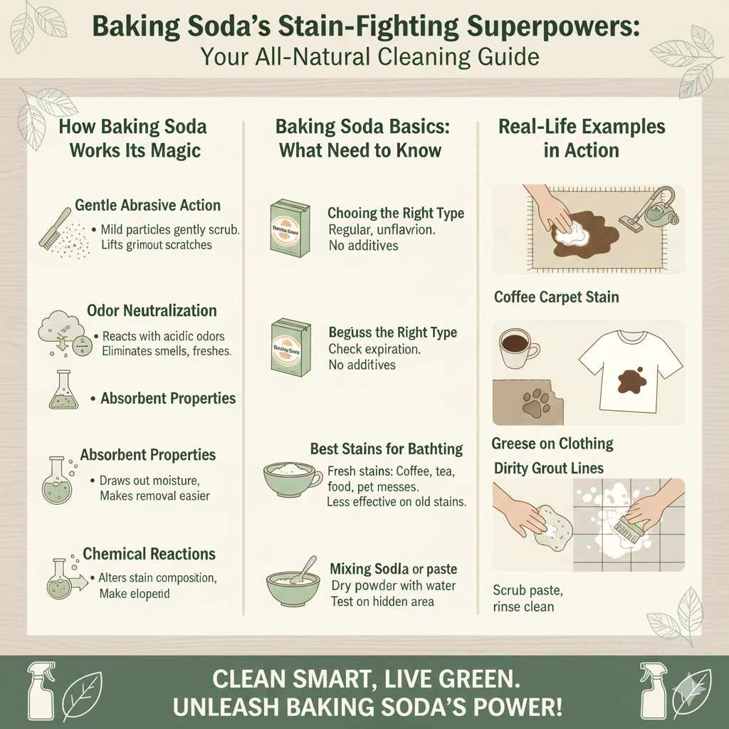 Baking Soda's Stain-Fighting Superpowers