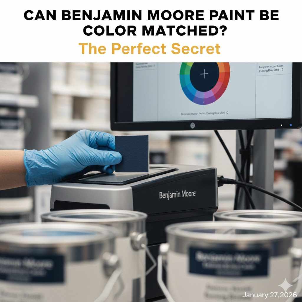 Can Benjamin Moore Paint Be Color Matched A Perfect Secret