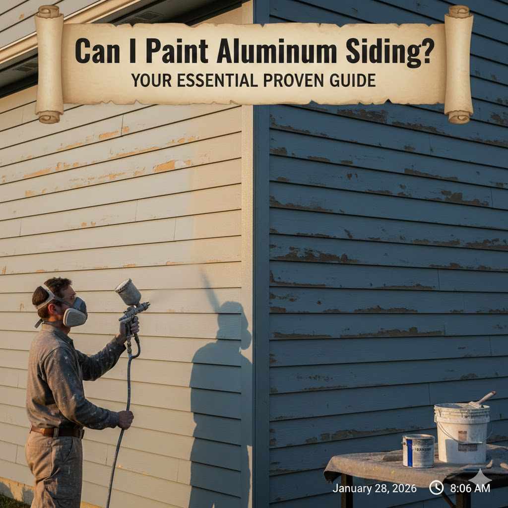 Can I Paint Aluminum Siding