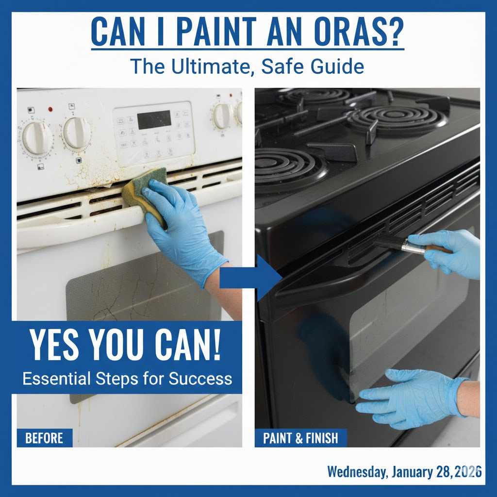 Can I Paint An Oven