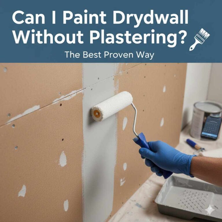 Can I Paint Drywall Without Plastering The Best Proven Way