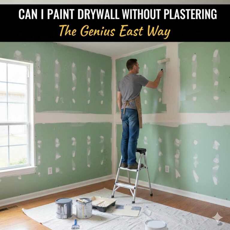 Can I Paint Drywall Without Plastering The Genius Easy Way