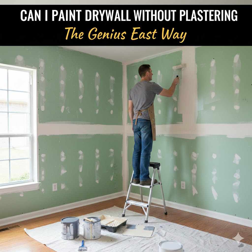 Can I Paint Drywall Without Plastering The Genius Easy Way