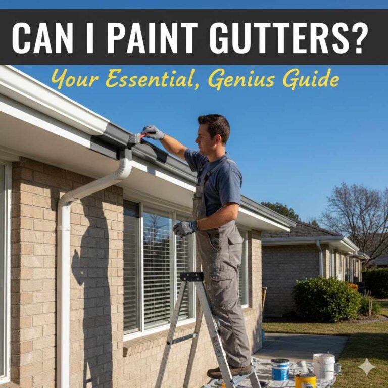 Can I Paint Gutters