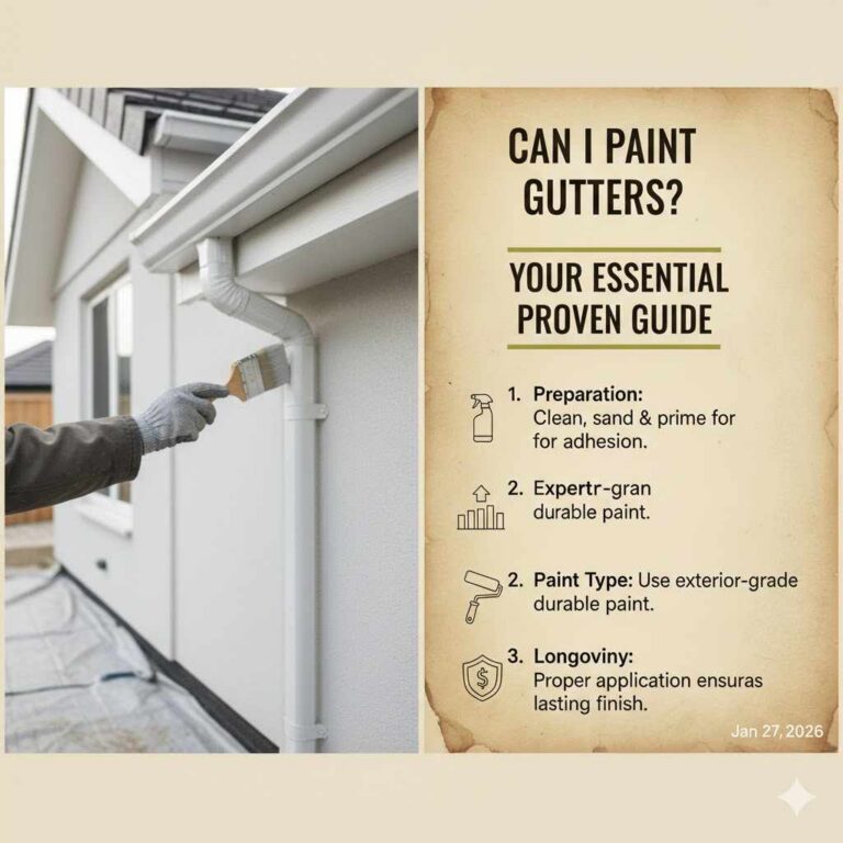 Can I Paint Gutters