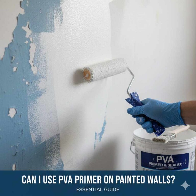 Can I Use PVA Primer On Painted Walls?