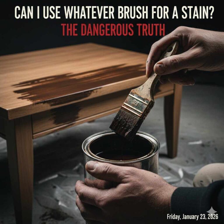 Can I Use Whatever Brush For A Stain