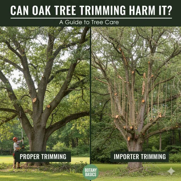 Can Oak Tree Trimming Harm It