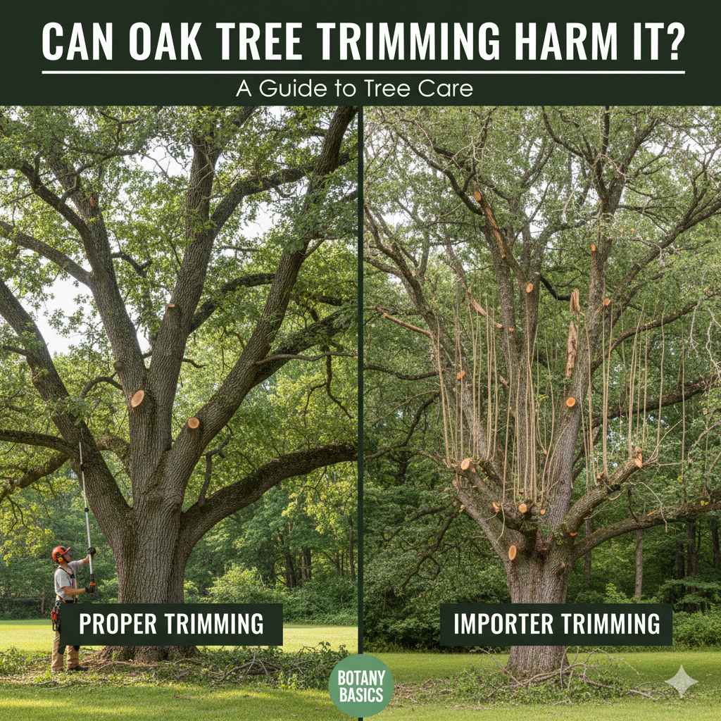 Can Oak Tree Trimming Harm It