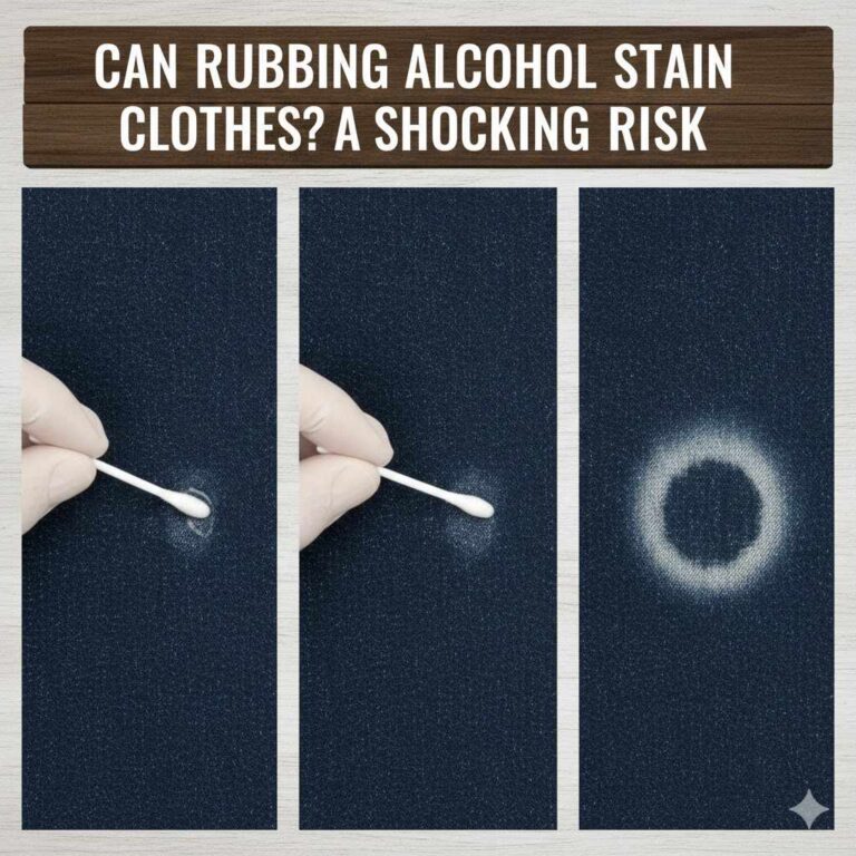 Can Rubbing Alcohol Stain Clothes