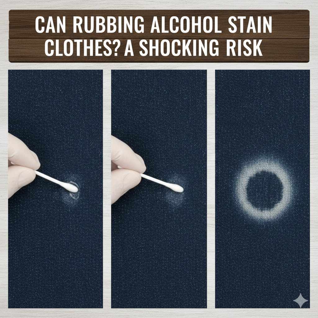 Can Rubbing Alcohol Stain Clothes