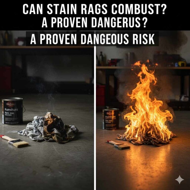 Can Stain Rags Combust