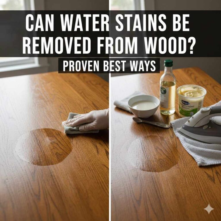 _Can Water Stains Be Removed From Wood