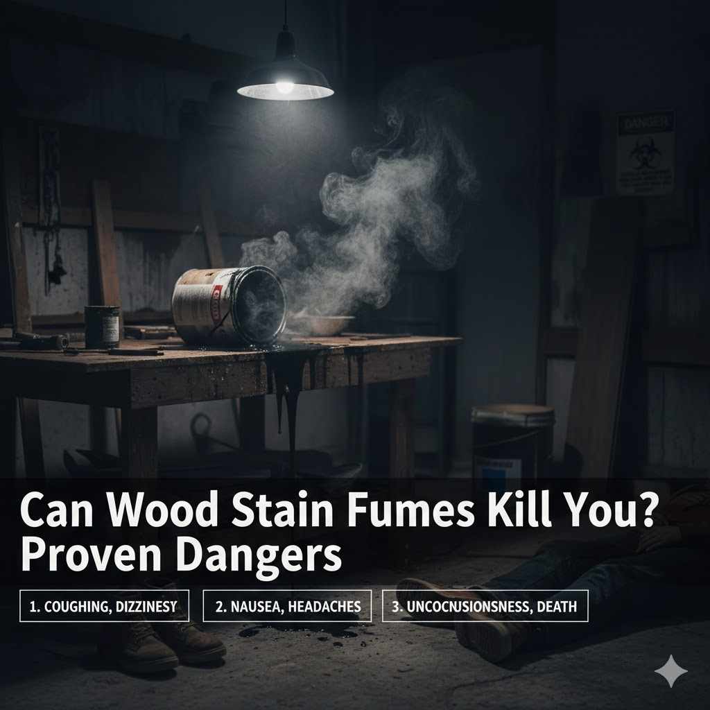 Can Wood Stain Fumes Kill You