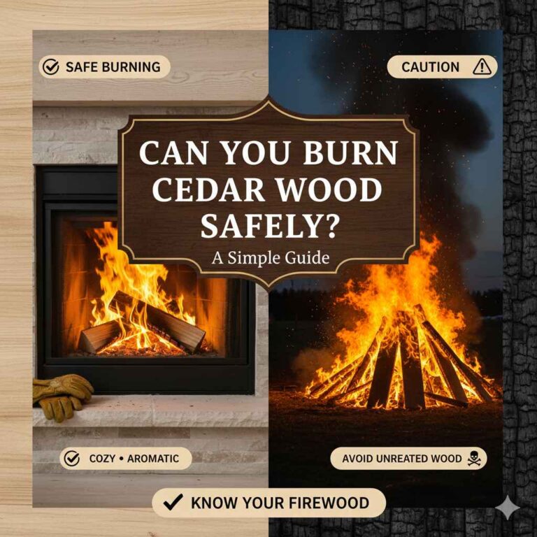 Can You Burn Cedar Wood Safely