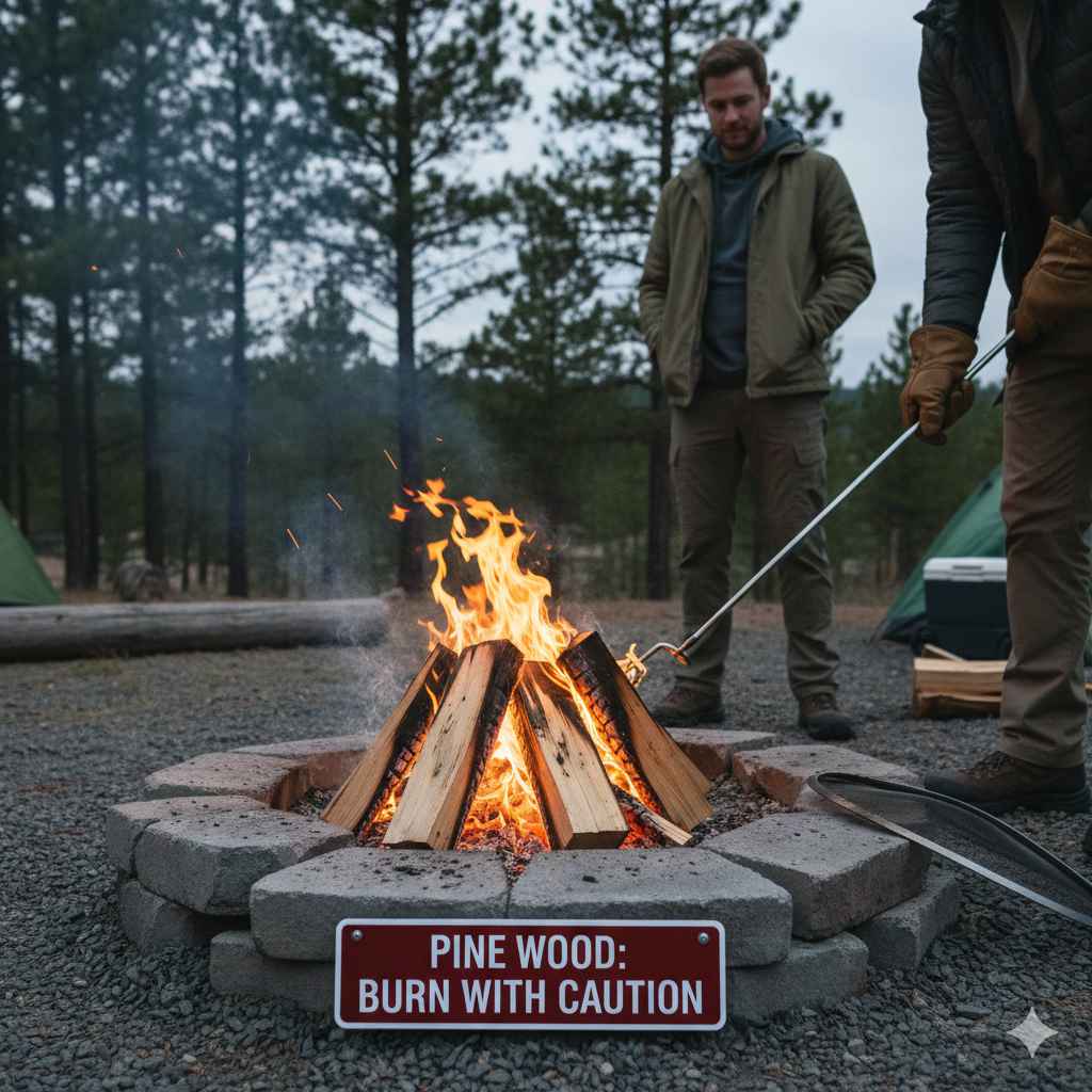 Can You Burn Pine Wood in a Fire Pit Safely