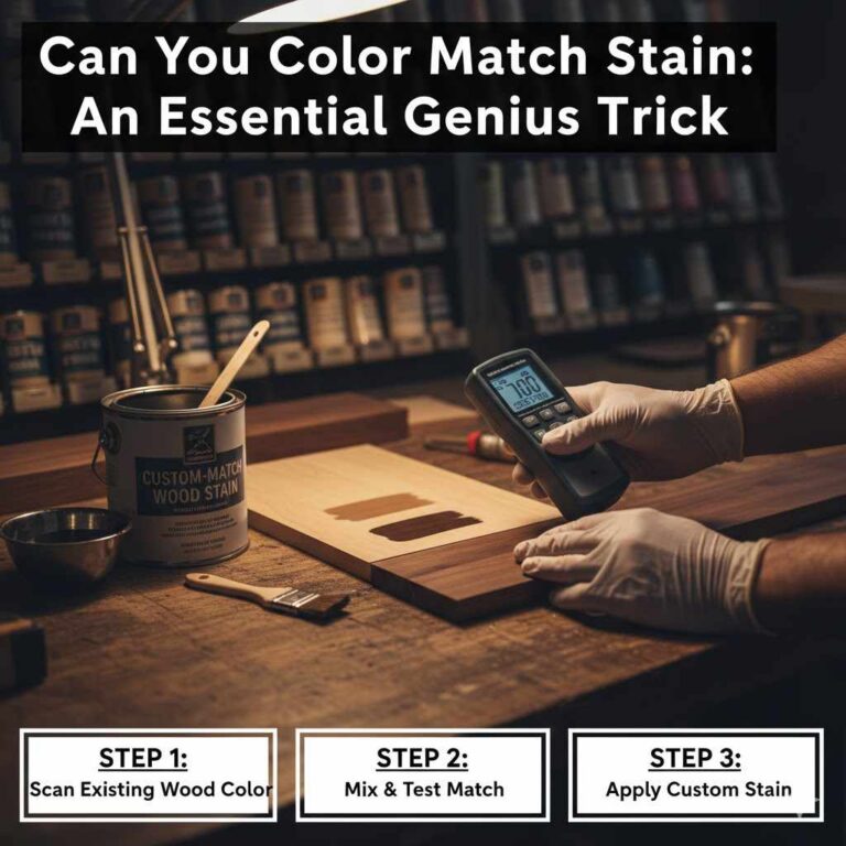 Can You Color Match Stain