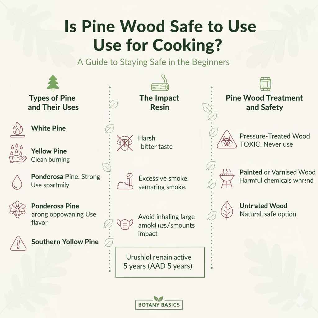 Is Pine Wood Safe to Use for Cooking