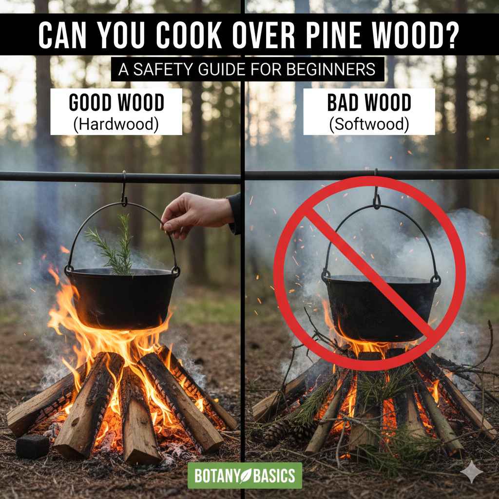 Can You Cook Over Pine Wood