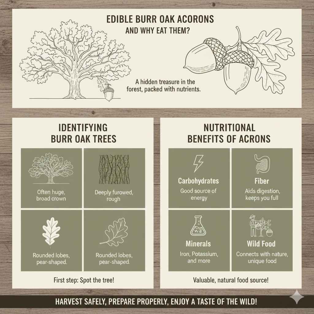 What Are Burr Oak Acorns and Why Eat Them?