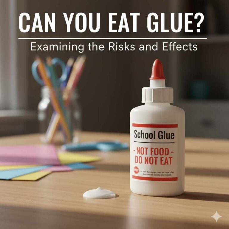 Can You Eat Glue Examining the Risks and Effects