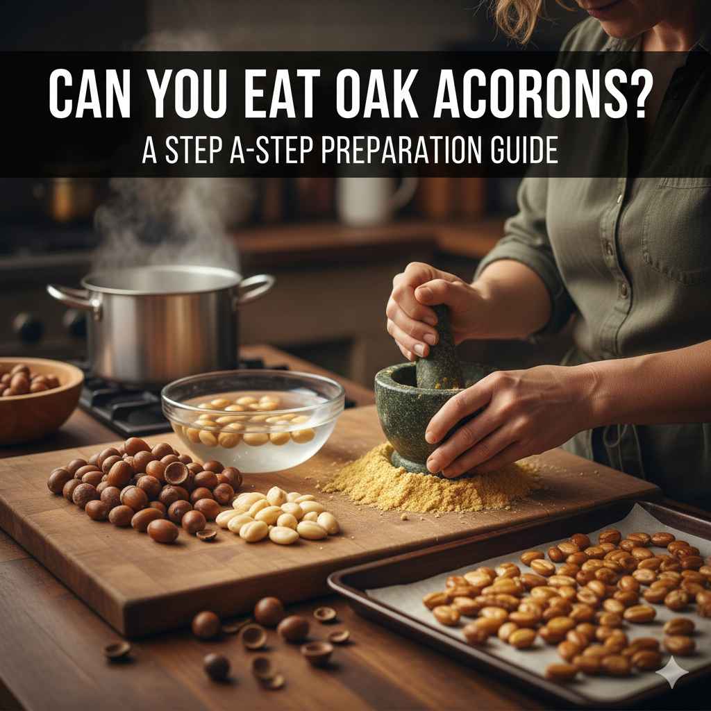 Can You Eat Oak Acorns